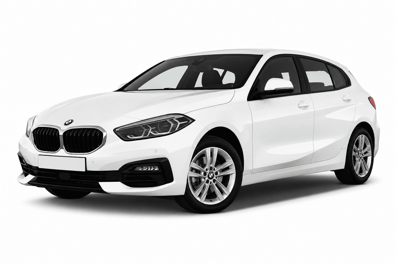 BMW 118d (2020, White)